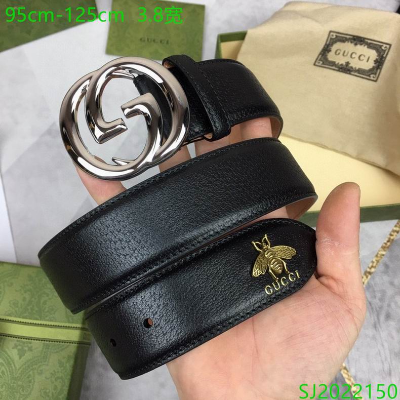 Gucci belt 38mmX95-125cm 7D (7)